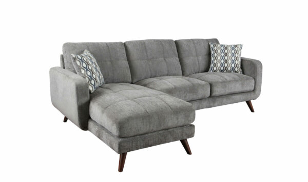 Morrison 2-piece Sectional with Chaise & Two Pillows