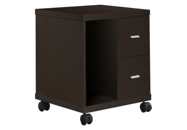 Office Cabinet - With 2 Drawers On Castors